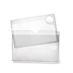 f Carson Taschenlupe WM-01 2,5x kreditkartengroße Lupe mit 6x Spotlinse