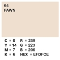 Superior Hintergrund Papier 64 Fawn 1,35 x 11m