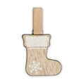 Zep Weihnachts Kit Wood Clips Braun LK39B 8 St.